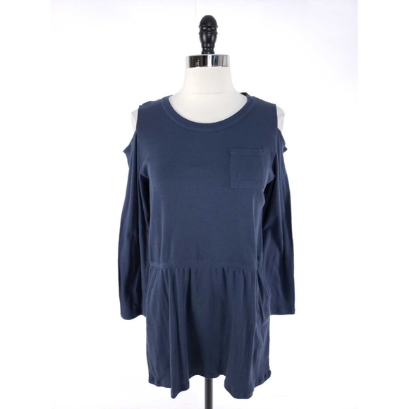 Chaser Tops - Chaser Open Shoulder Crewneck Top